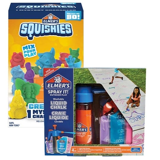Elmer's Squishies and Spray It!