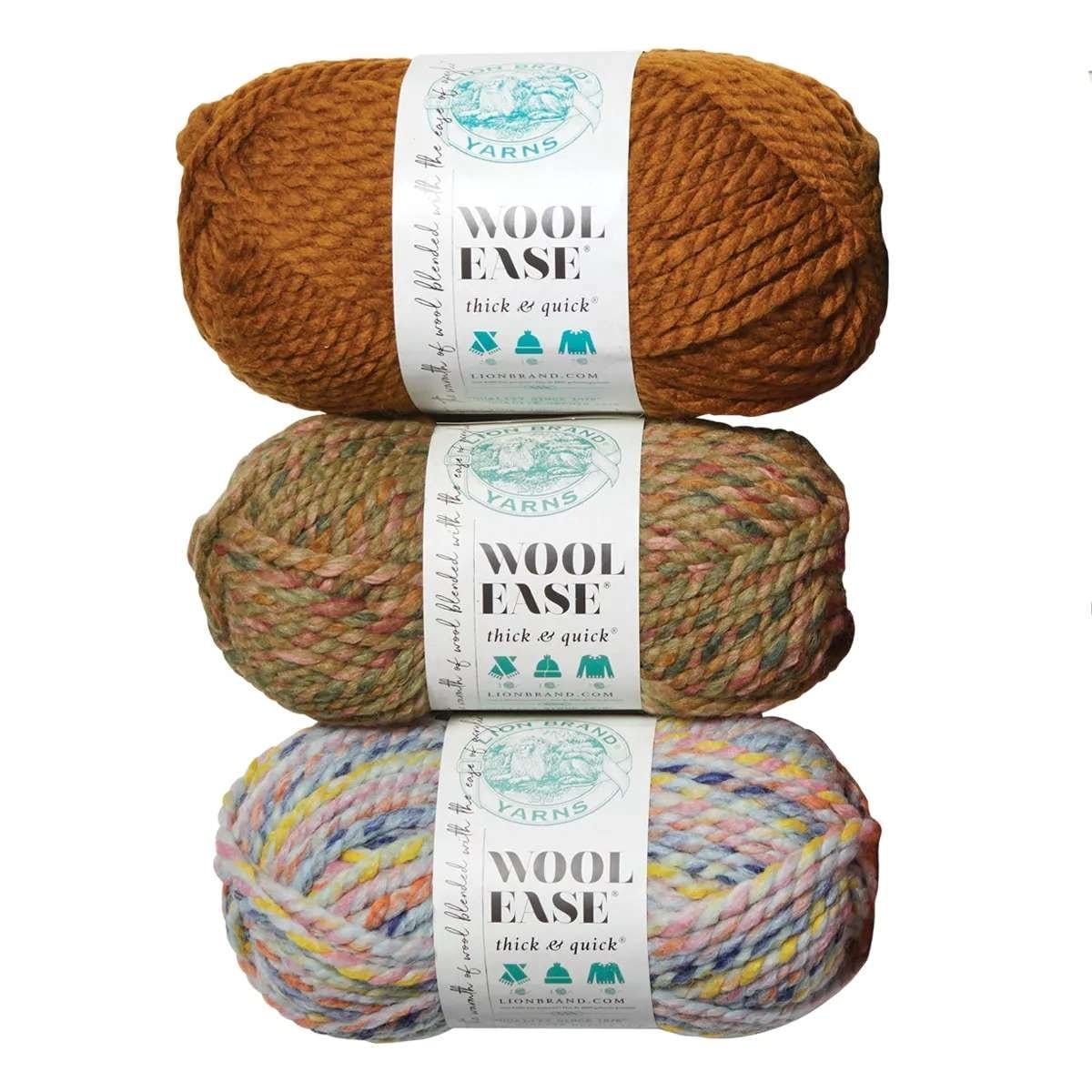 Lion Brand Wool Ease Thick and Quick Yarn