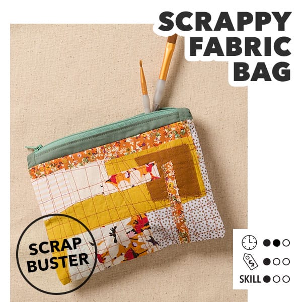 Scrappy Fabric Bag