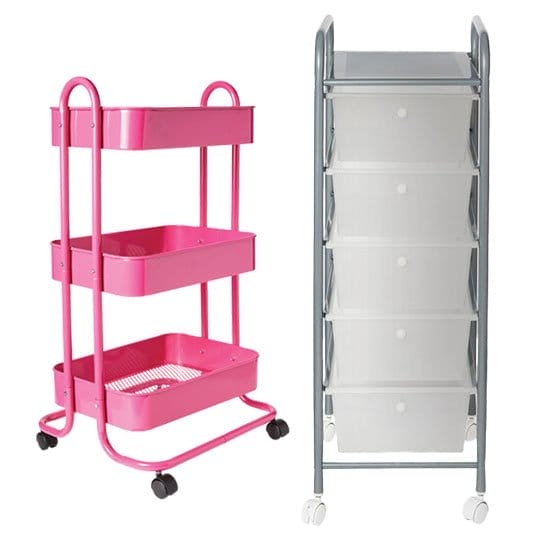 Storage Carts and Towers.