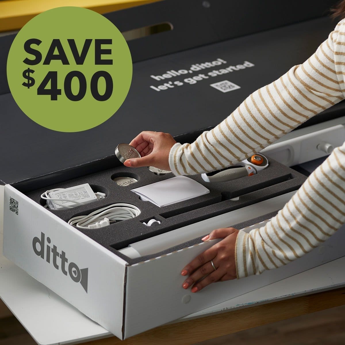 \\$399 Ditto. Save \\$400.