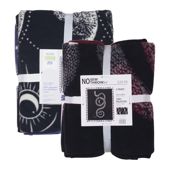 No-Sew Throws