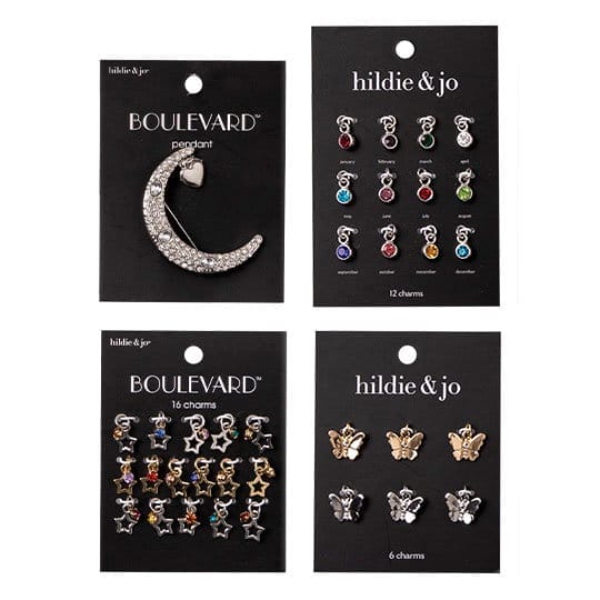 hildie & jo® Pendants, Charms, Finished Jewelry & Hair Accessories