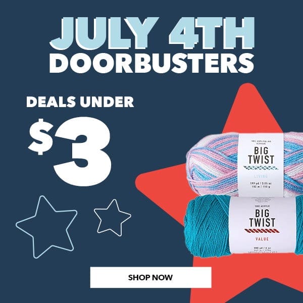 July 4th Doorbusters. Deals Under \\$3. Shop Now.