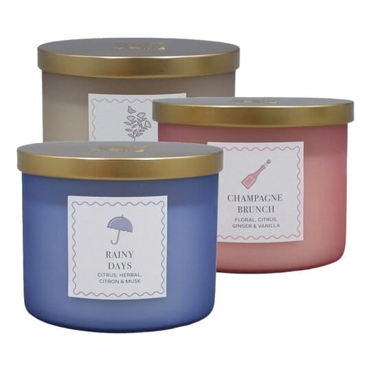 \\$9.99 Place and Time 14oz Spring 3-Wick Candles. Reg. \\$24.99