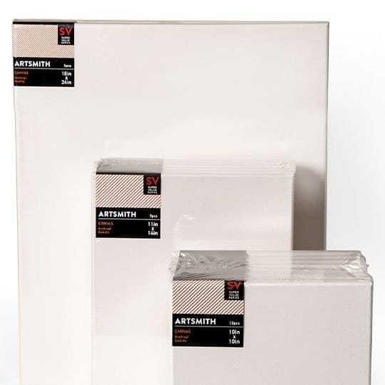 Artsmith Super Value Canvas Pack