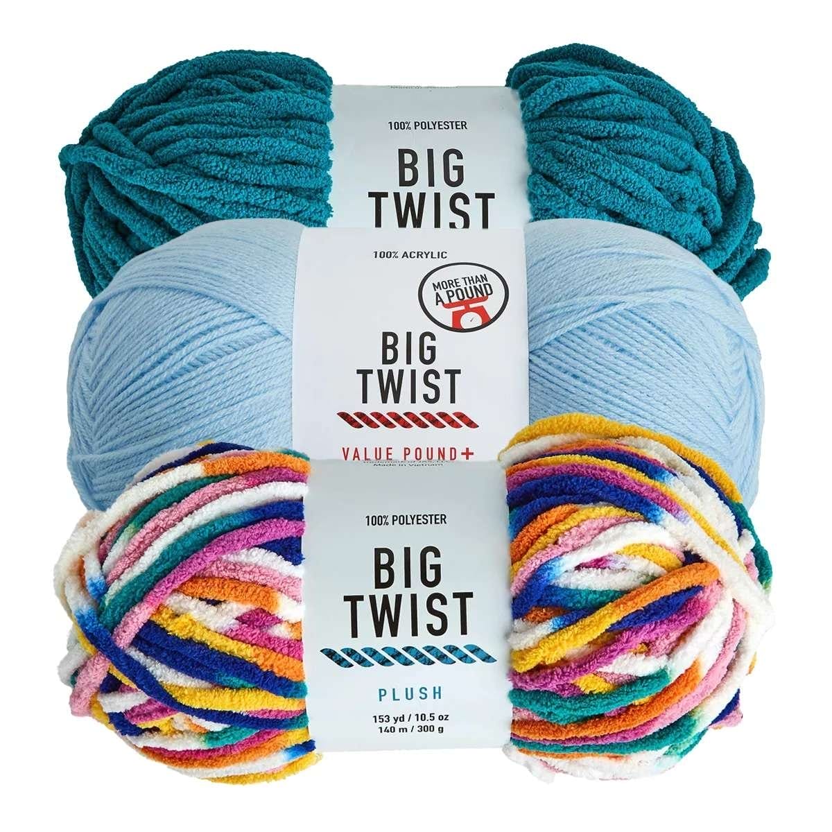 Big Twist Pound Plus and Plush Yarn