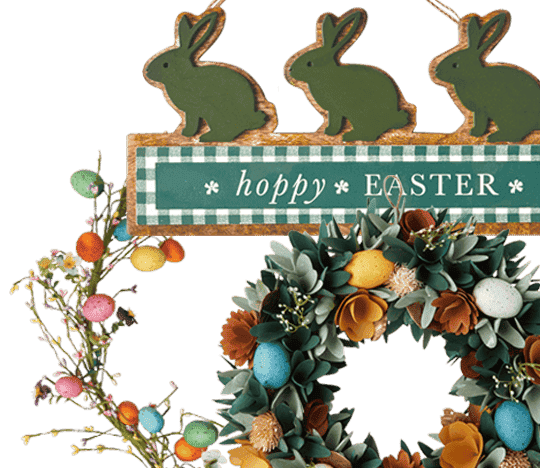 Easter Decor and Floral