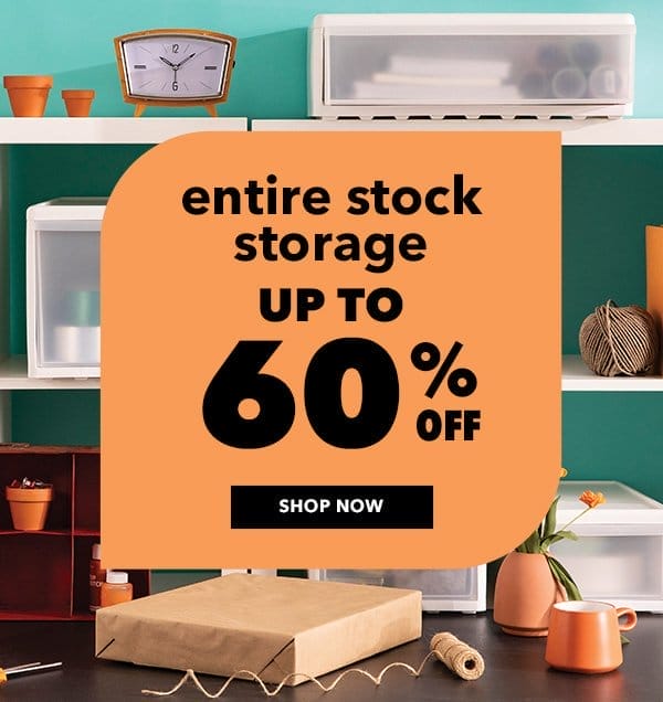 Entire Stock Storage. Up to 60% off. Shop Now.