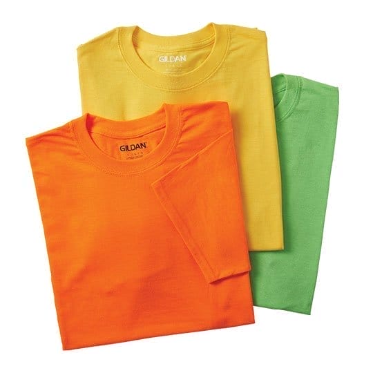 Gildan Short Sleeve T-Shirts.