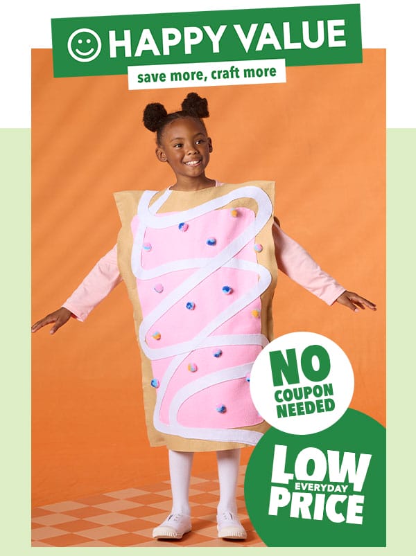 Happy Value! Save more, craft more! Kids halloween costume.