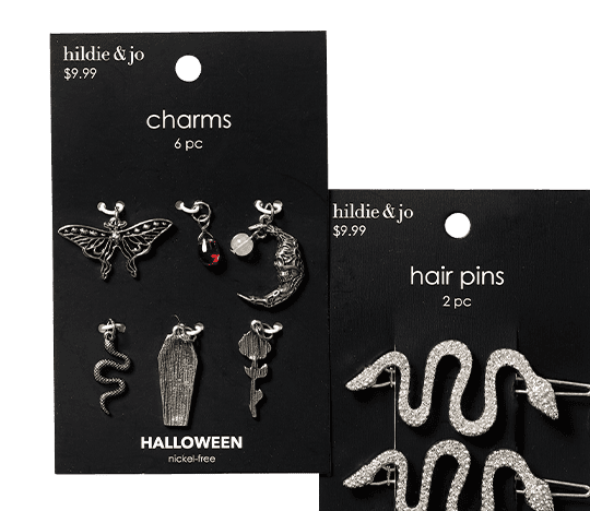 hildie and jo Halloween Jewelry and Appliques