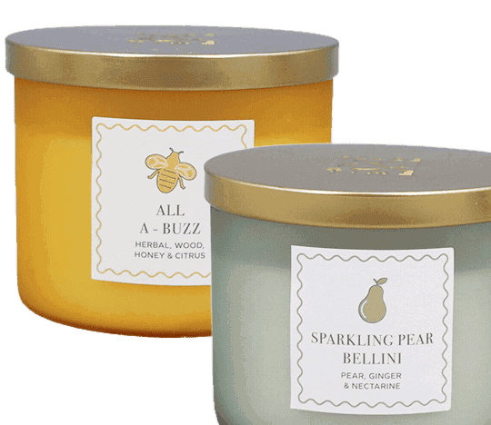 Place & Time® 14 ounce Spring and Summer 3-Wick Candles