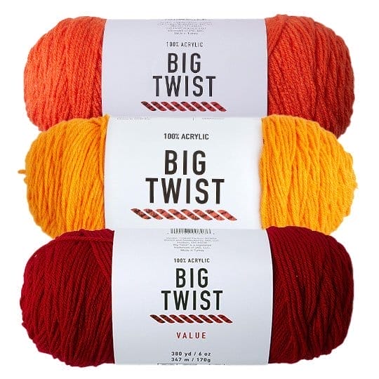 Big Twist Value Yarn.