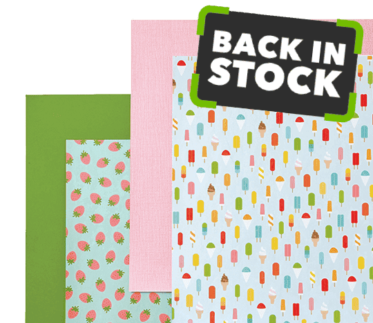 Back in Stock! Open Stock Paper