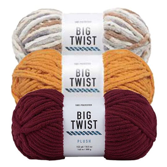 Big Twist Plush and Pound Plus Yarn