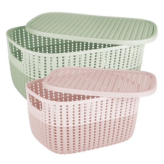 PLASTIC WEAVE BINS