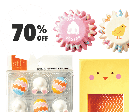 Easter Foodcrafting Supplies. 70% off.
