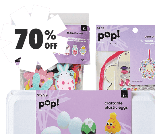 POP! Easter Kids' Crafts and Activities. 70% off.