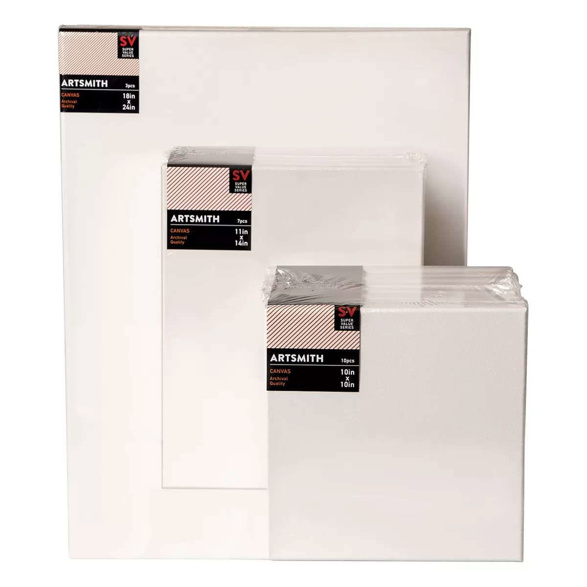 Artsmith Super Value Canvas Packs