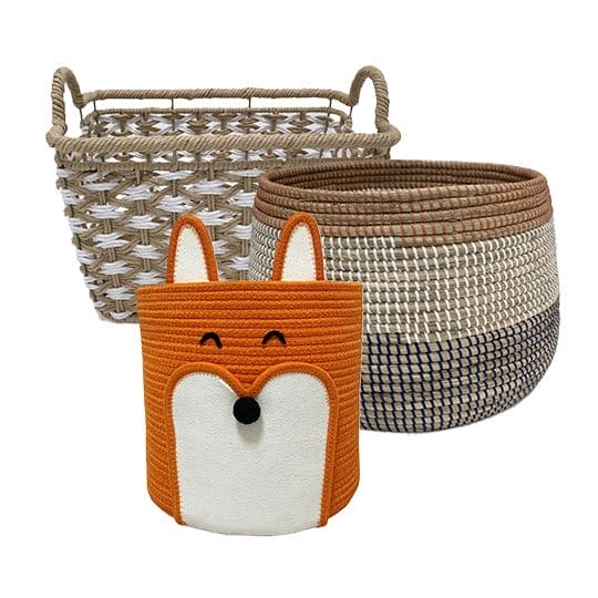Baskets and Decorative Storage Boxes