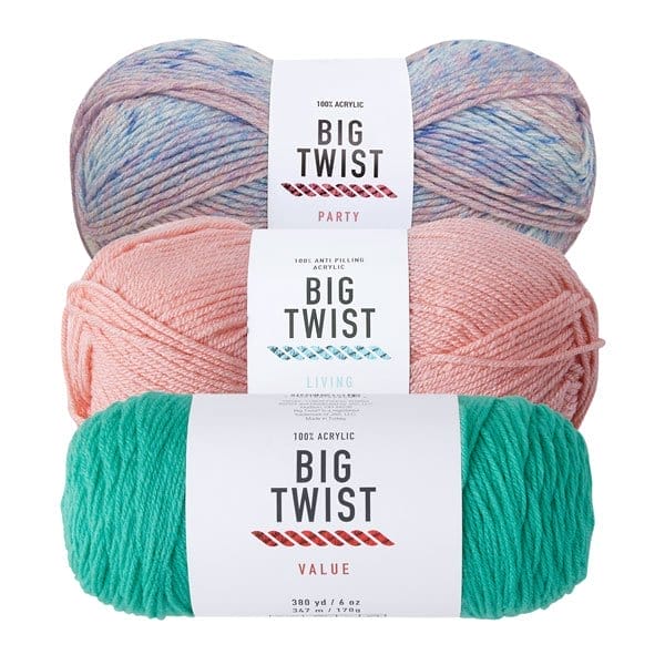 Big Twist Value, Living and Party Yarn