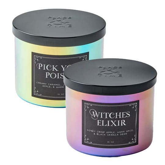 Place and Time 14 oz. Fall and Halloween 3-Wick Candles