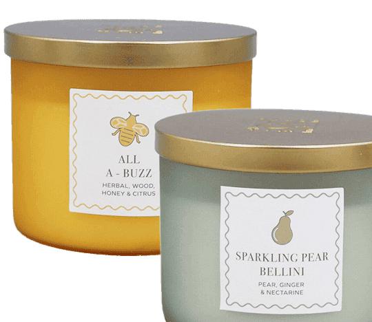 Place and Time 14 oz Spring and Summer 3-Wick Candles.