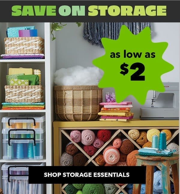 Save on Storage as low as \\$3.90. Shop Storage Essentials