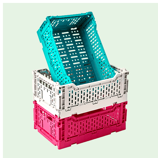 Collapsible Crates.