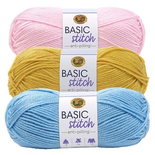 \\$3.99 Lion Brand Basic Stitch Anti-Pilling Yarn. Reg. \\$6.49