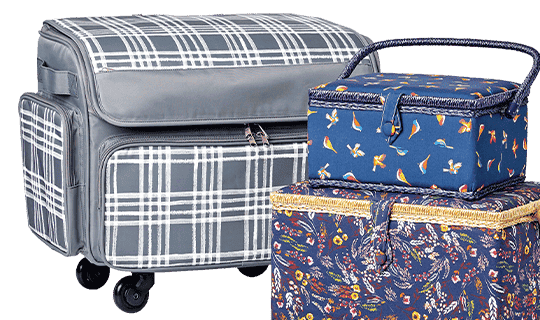 Rolling Totes and Sewing Baskets