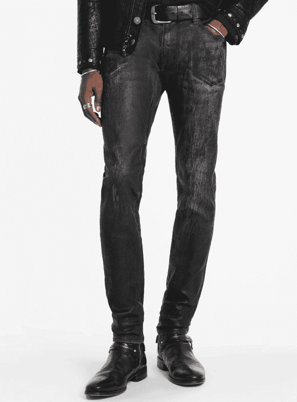 J703 COATED DENIM