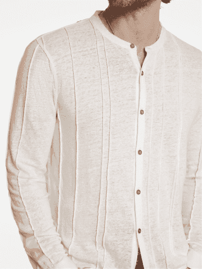 DYCKMAN BAND COLLAR SHIRT