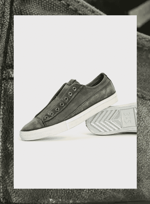 VULC LACELESS LOW TOP - CANVAS