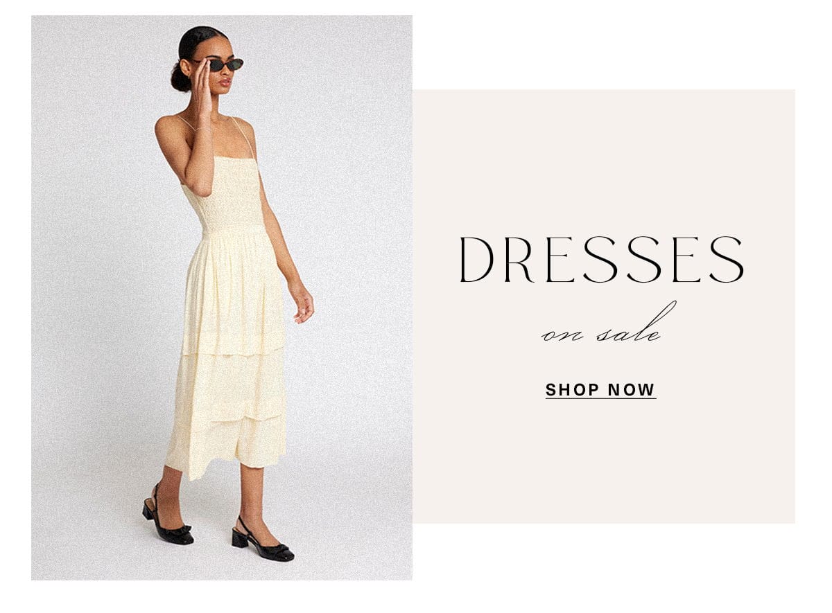 DRESSES ON SALE SHOP NOW