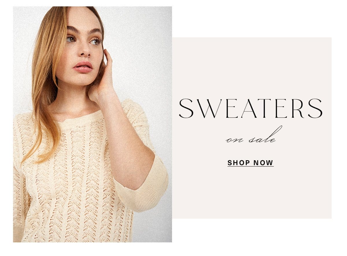 SWEATERS ON SALE SHOP NOW