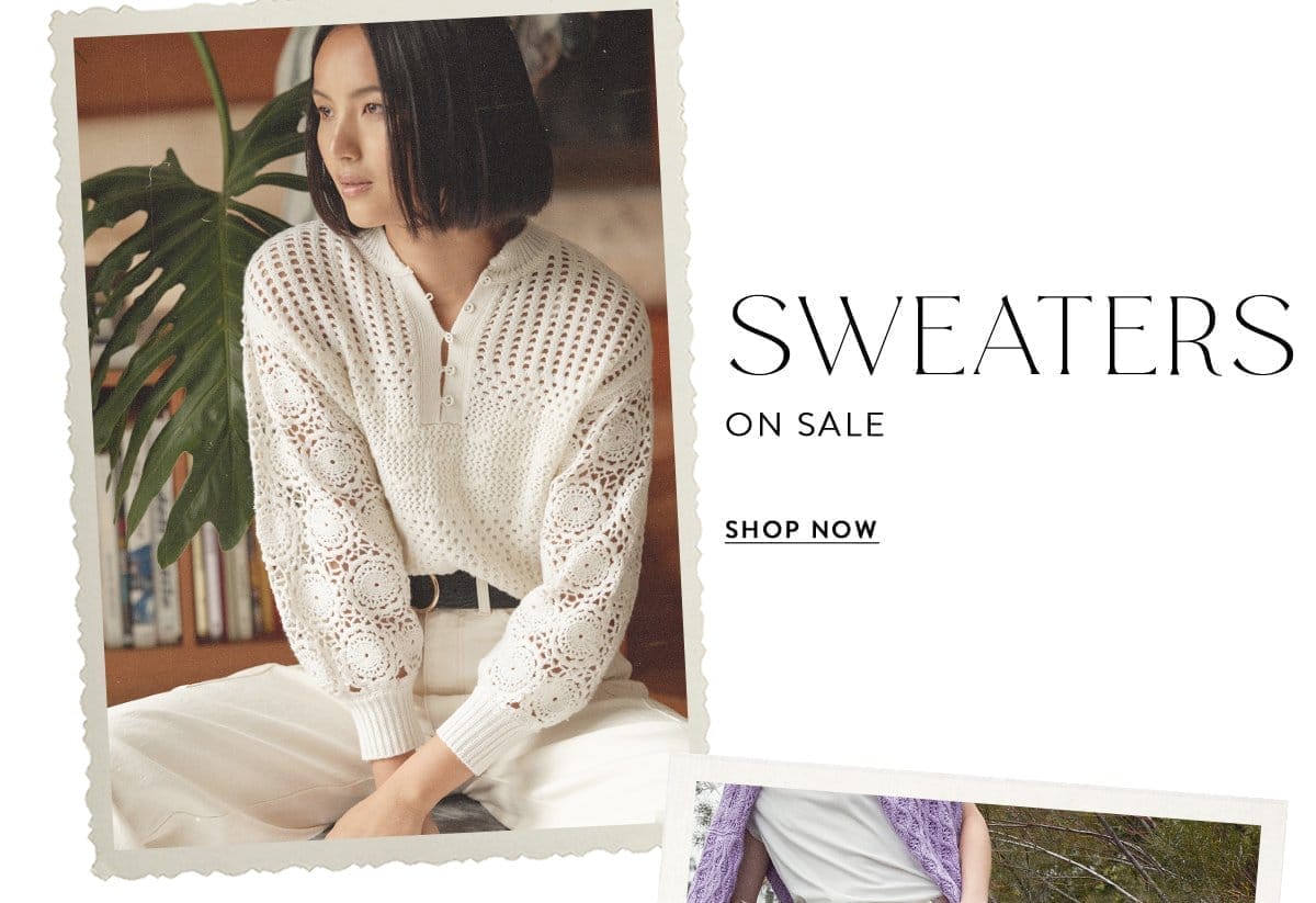 SWEATERS ON SALE SHOP NOW