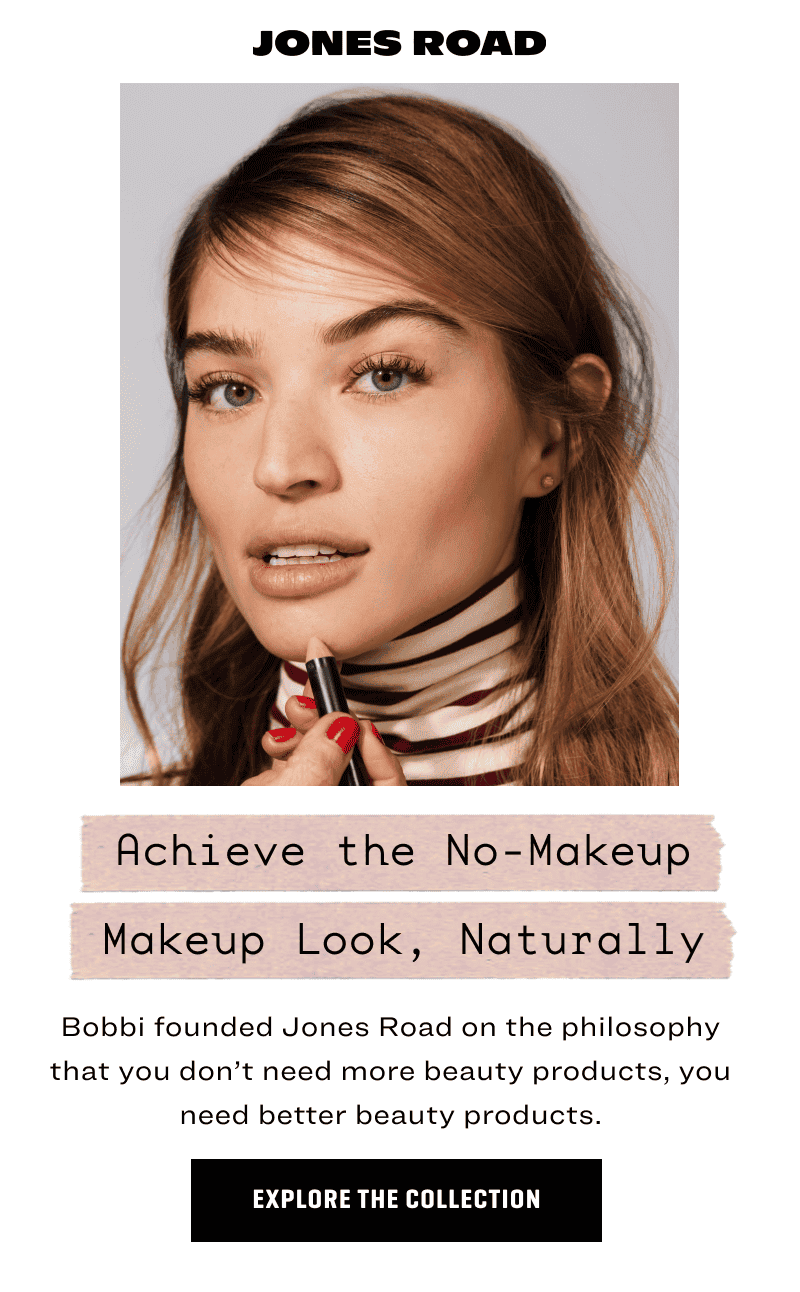 Achieve the no-makeup makeup look