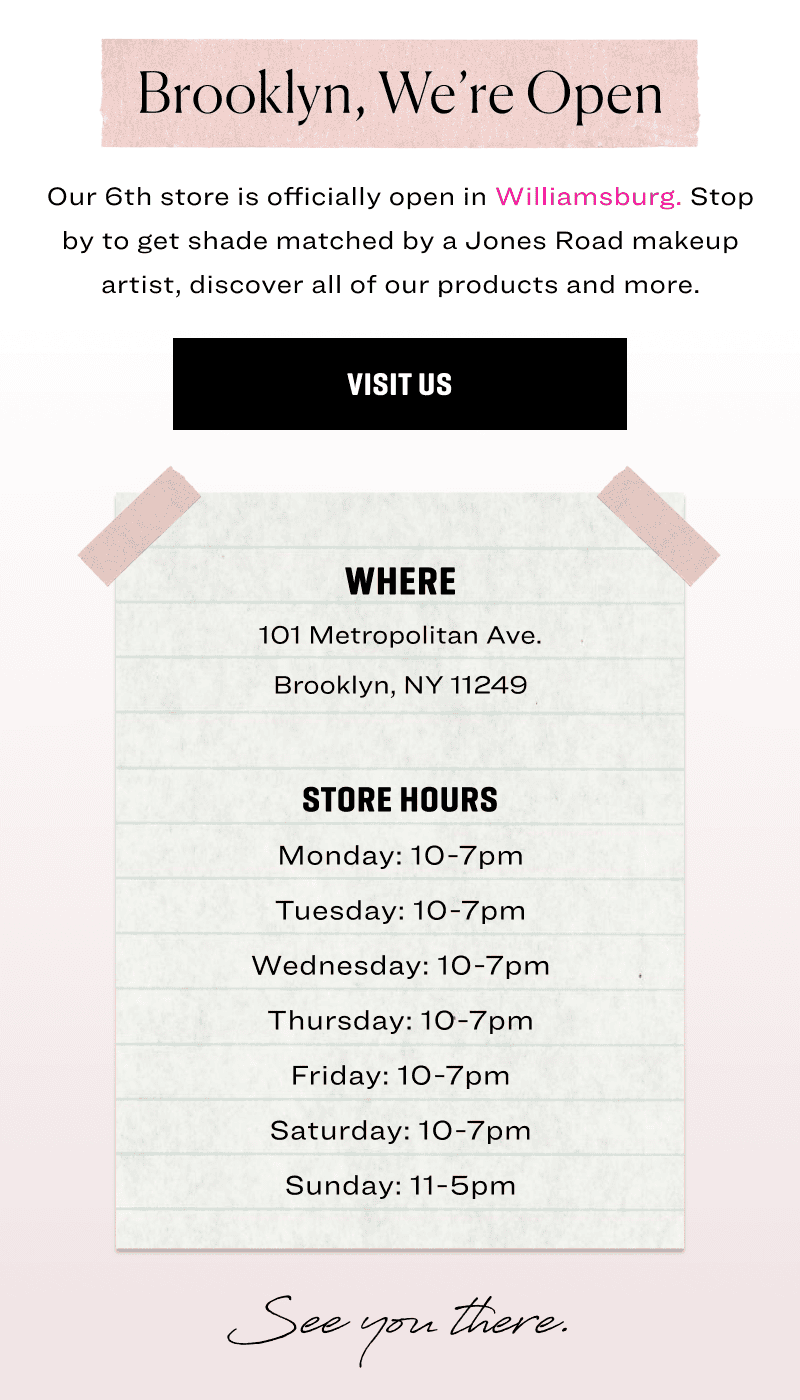 Brooklyn, We're Open