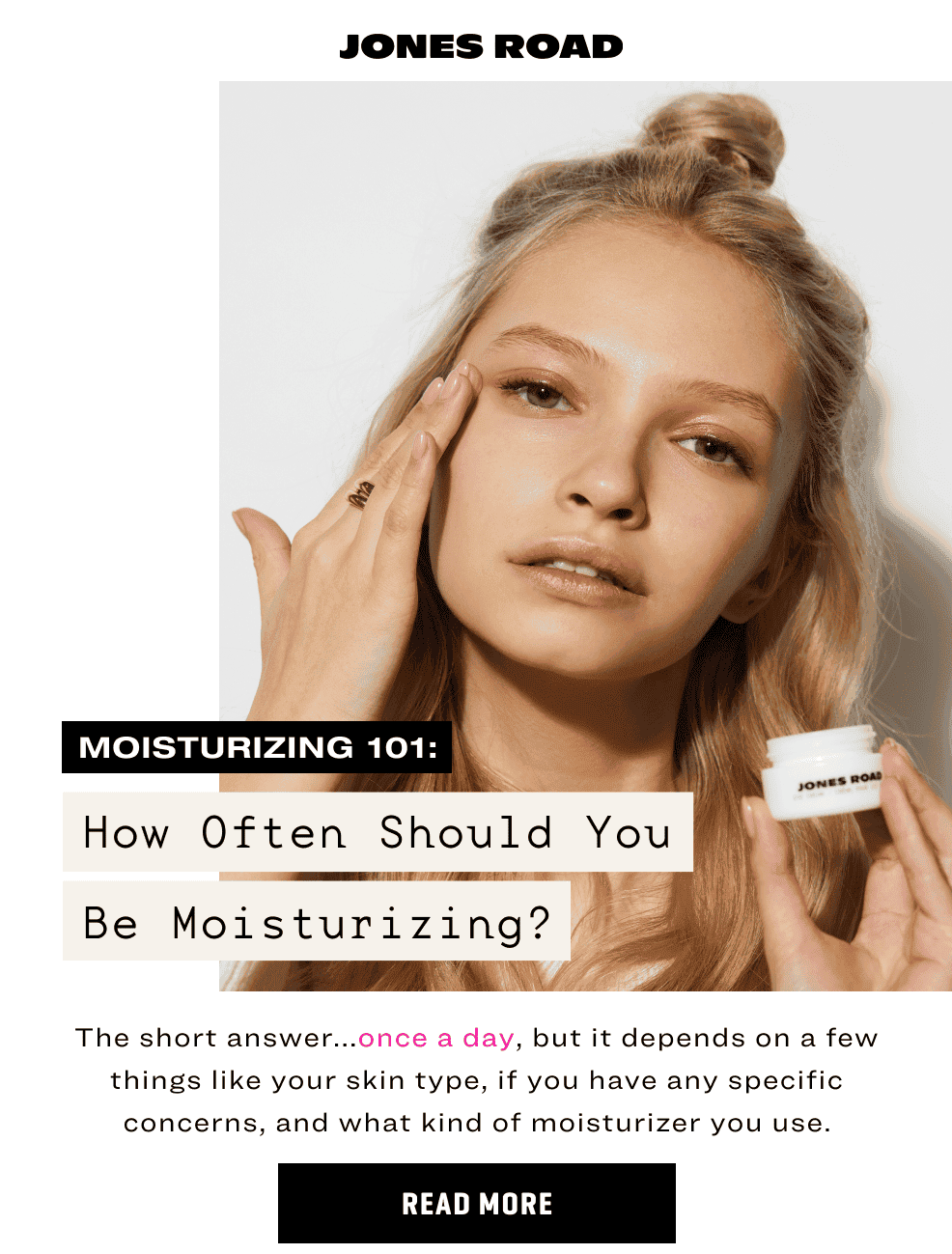 how often you should be moistuzing?