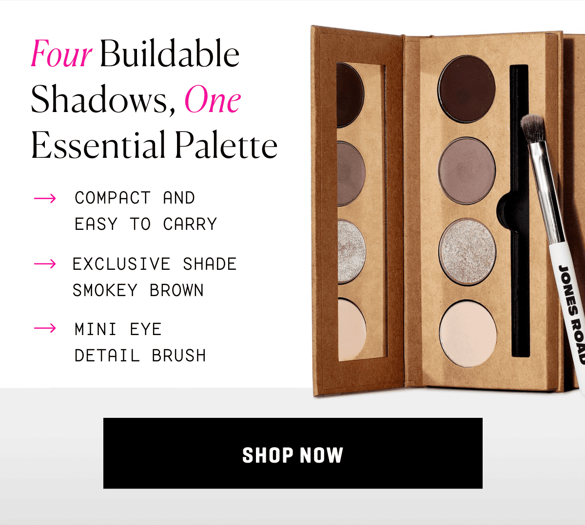 Four Buildable Shadows, One Essential Palette