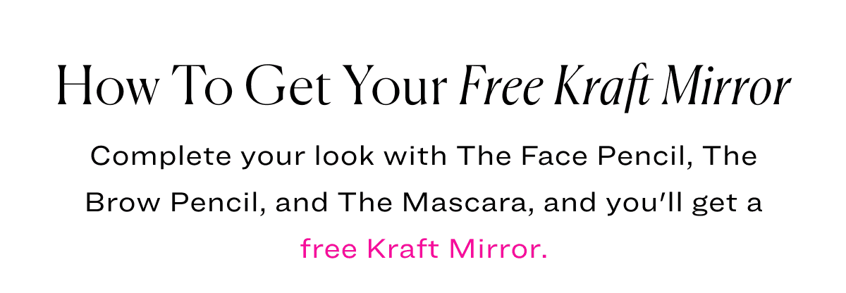 How To Get Your Free Kraft Mirror