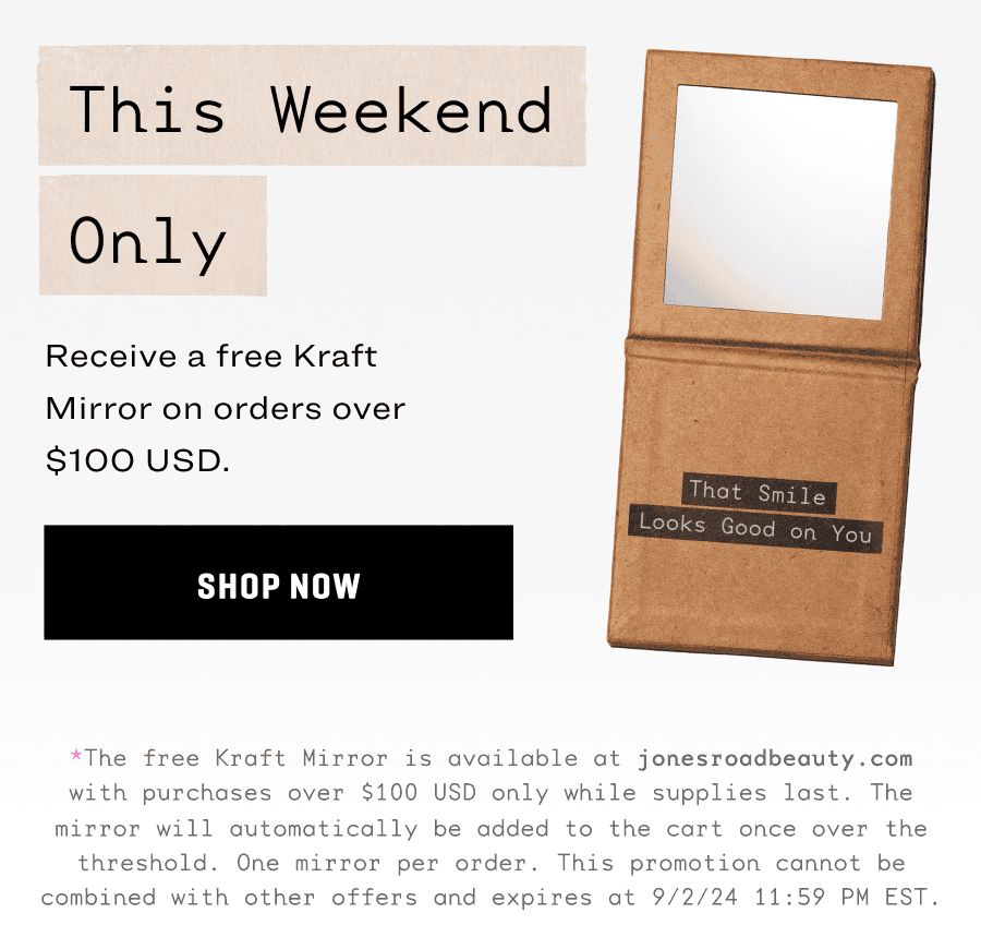 This Weekend Only: Free Mirror