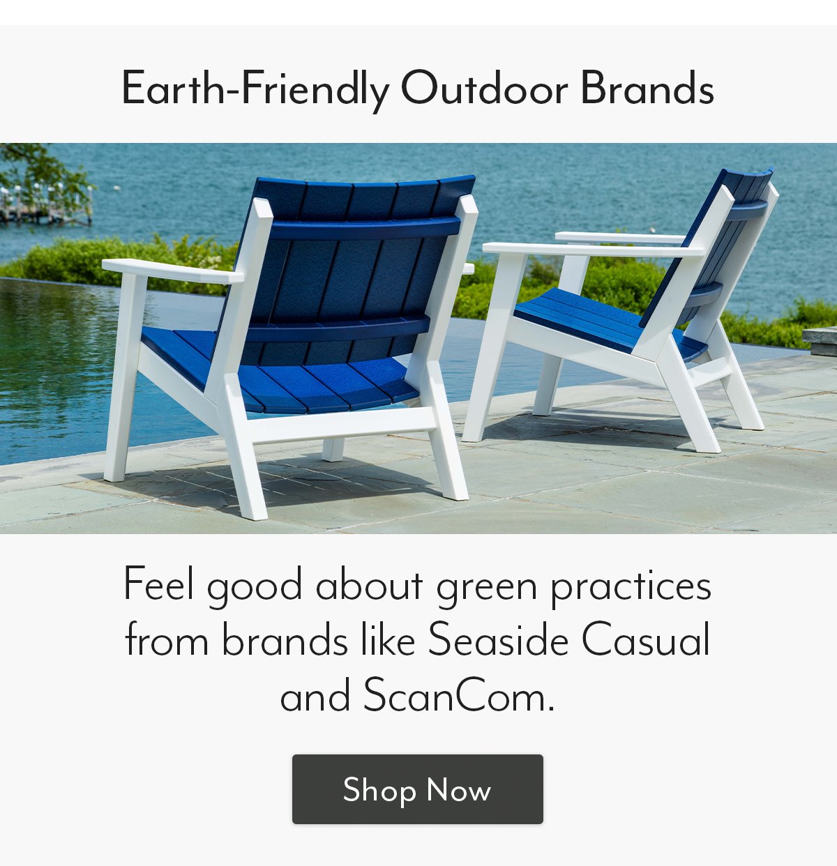 Shop earth-friendly outdoor brands