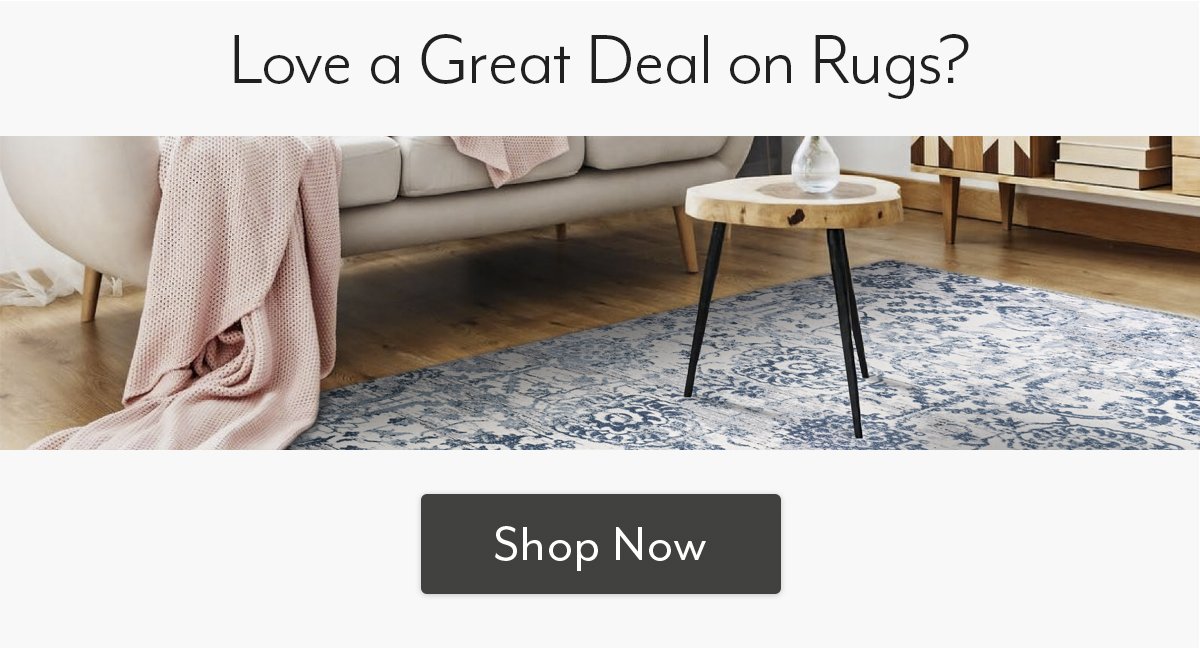 Shop up to 30% off rugs!