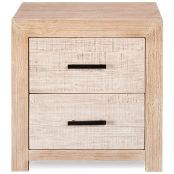 Roux 2 Drawer Nightstand