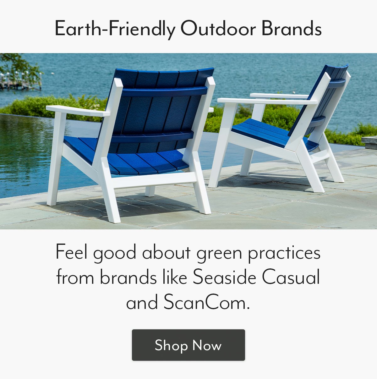 Shop earth-friendly outdoor brands
