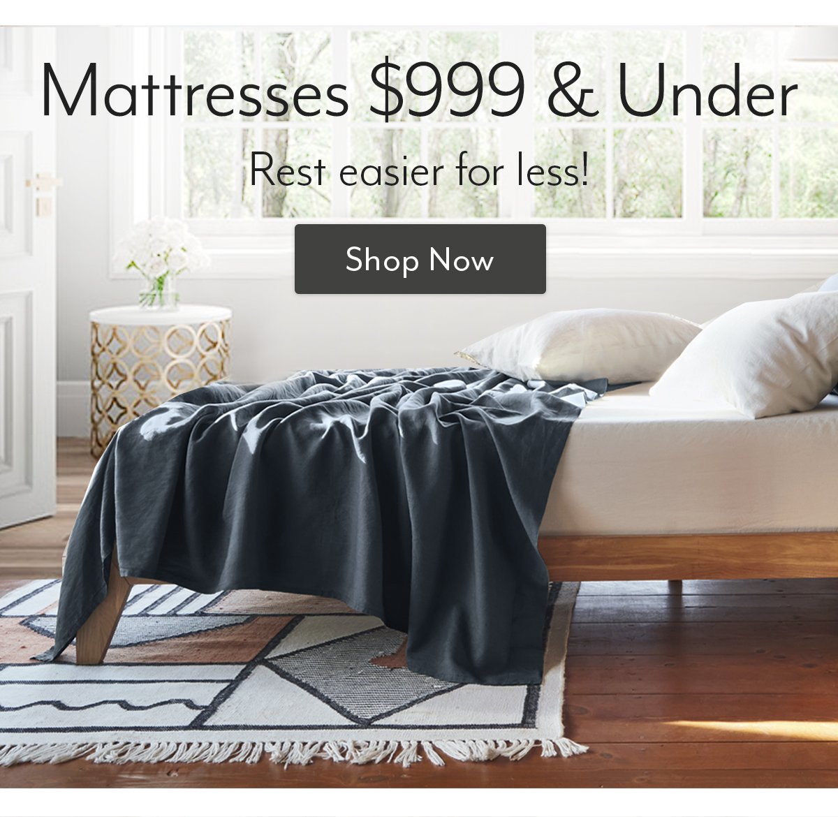 Mattresses \\$999 & Under!