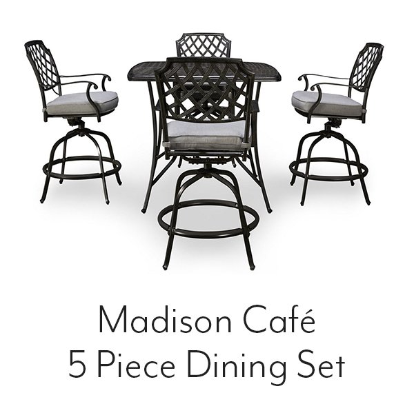 Shop Madison Cafe 5 Piece Dining Set